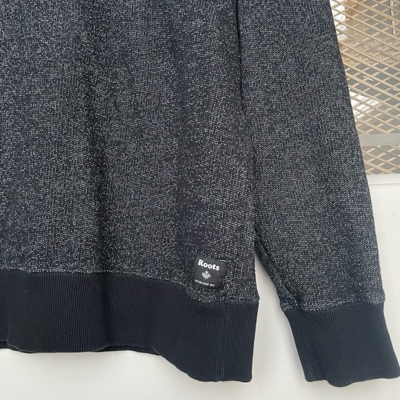 ROOTS Organic Original Half Zip Stein Black Pepper - Picture 6 of 9